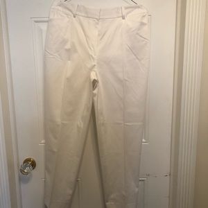 White khaki pants